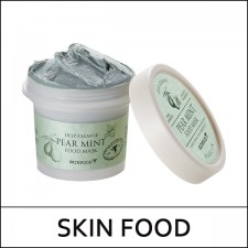 [SKIN FOOD] SKINFOOD ★ Sale 52% ★ (ho) Pear Mint Food Mask 120g / 3799(8) / 15,000 won(8) / 재고